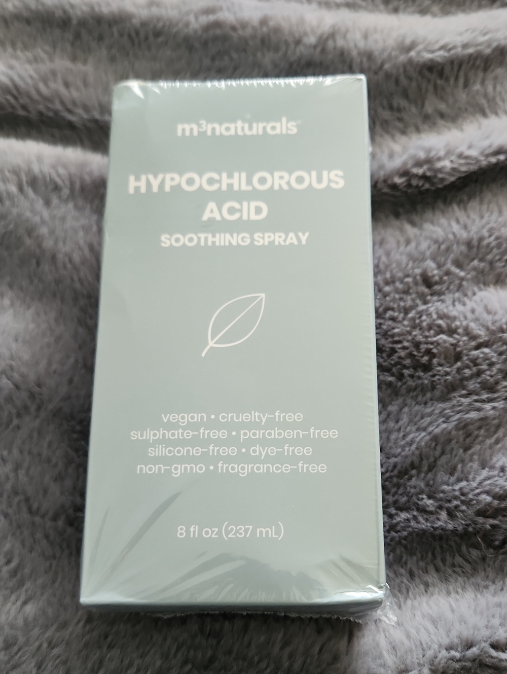 m3naturals Hypochlorous Acid Soothing Spray - Mint Green